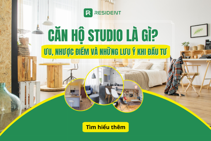 Nhung ai nen chon can ho studio de o hoac dau tu